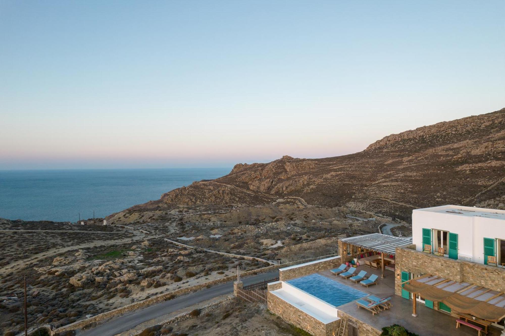 Mykonos Town Villa Joy - Sunset Sea View Villa מראה חיצוני תמונה