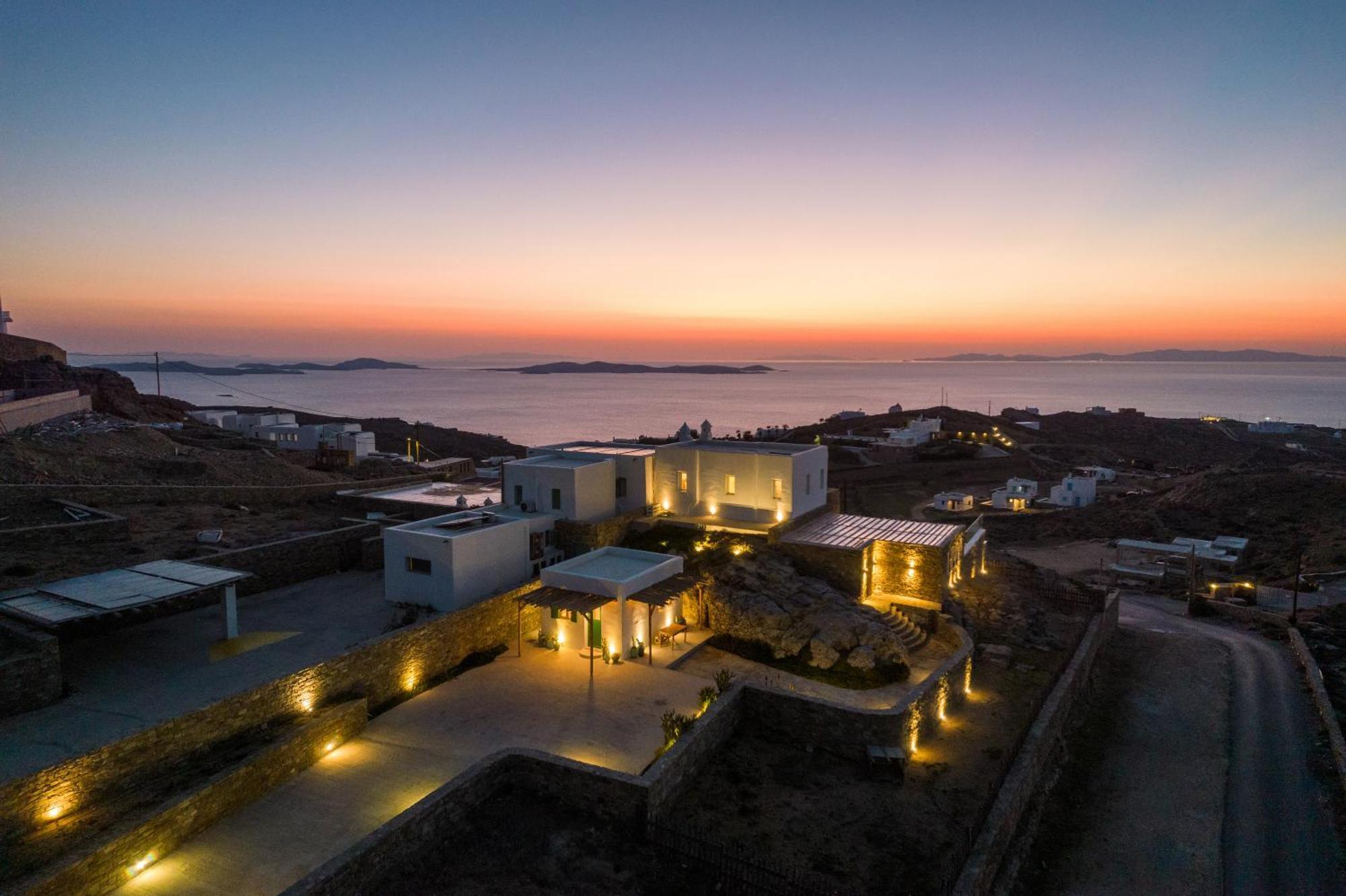 Mykonos Town Villa Joy - Sunset Sea View Villa מראה חיצוני תמונה