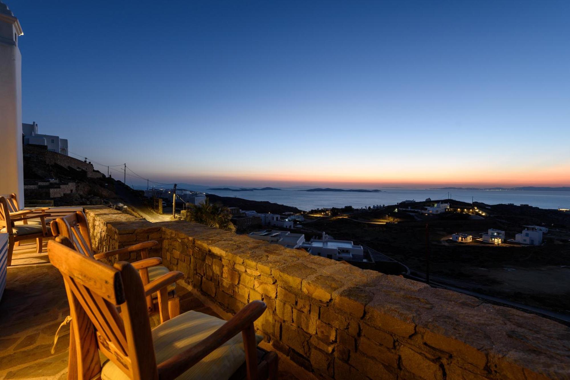 Mykonos Town Villa Joy - Sunset Sea View Villa מראה חיצוני תמונה