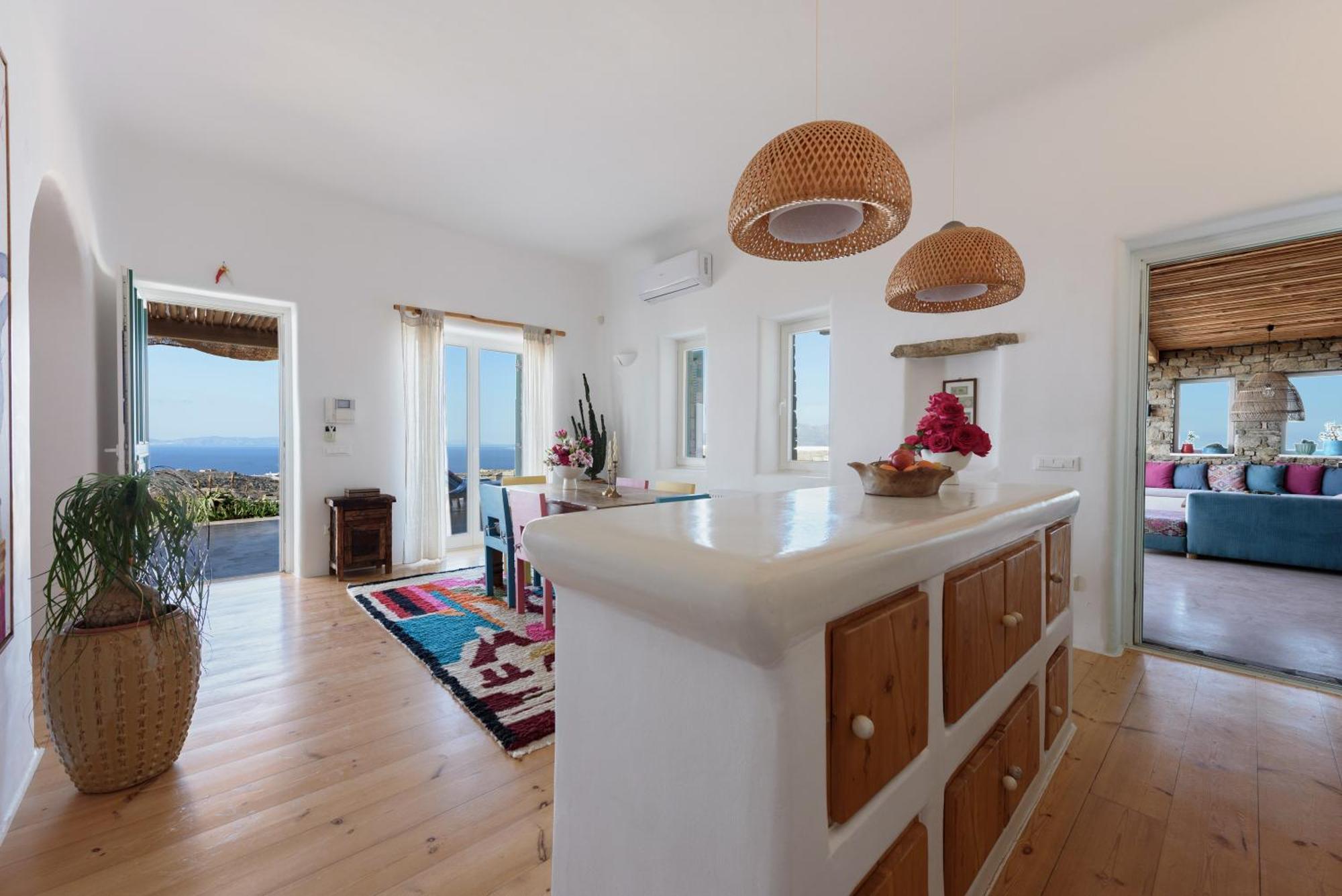 Mykonos Town Villa Joy - Sunset Sea View Villa מראה חיצוני תמונה